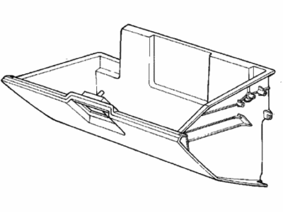 1985 Honda CRX Glove Box - 66401-SB2-680ZB