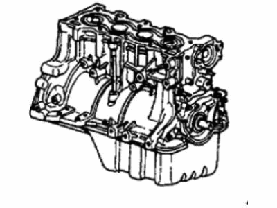 Honda CRX Engine Block - 10002-PE0-660