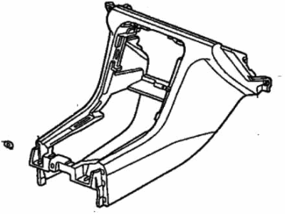 1995 Honda Accord Consoles - 77291-SV4-A01ZA