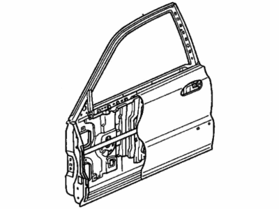 1995 Honda Accord Door Panel - 67050-SV2-506ZZ