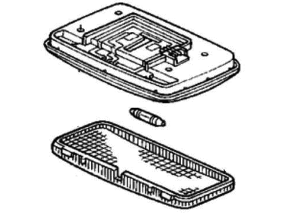 1994 Honda Accord Dome Light - 34250-SM4-003ZJ