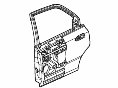 1995 Honda Accord Door Panel - 67550-SV4-A01ZZ