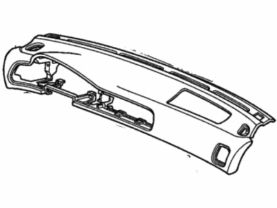 1995 Honda Accord Instrument Panel - 77102-SV1-A90ZB