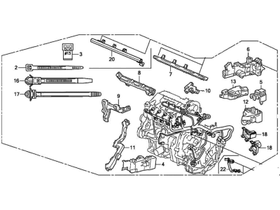 Honda 32110-RBJ-A00