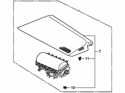 Honda 77820-TR3-A20ZA