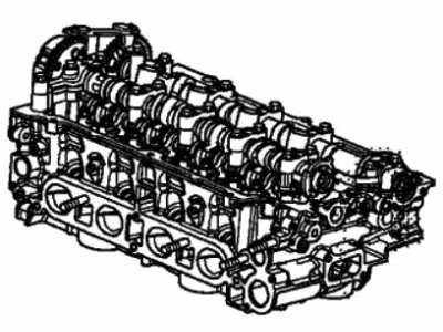 Honda Insight Cylinder Head - 10003-5WJ-A00