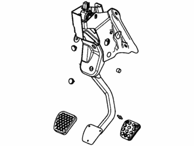 Honda 46910-TBA-L02 Pedal, Clutch