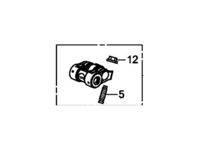 2017 Honda Civic Rocker Arm - 14620-5BA-A01