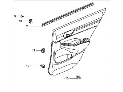 Honda 83703-SNX-A01ZA