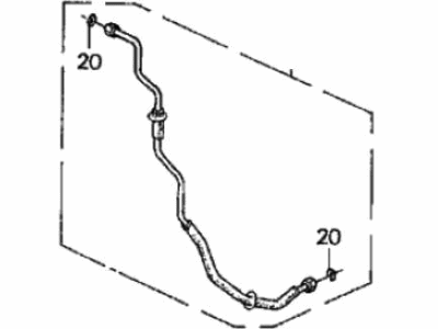 1997 Honda Odyssey A/C Hose - 80343-SX0-A61