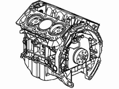 Honda 10002-5MR-A00 General Assy., Cylinder Block