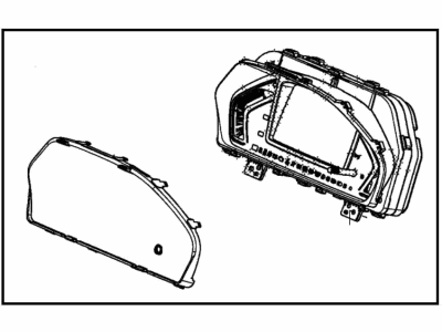 2019 Honda Odyssey Instrument Cluster - 78100-THR-AD4