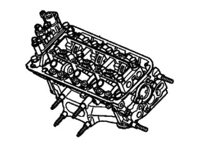 Honda Odyssey Cylinder Head - 10004-5MR-A00