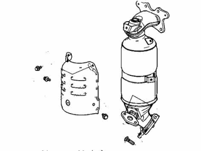 Honda 18150-5RD-L00 Converter Assembly