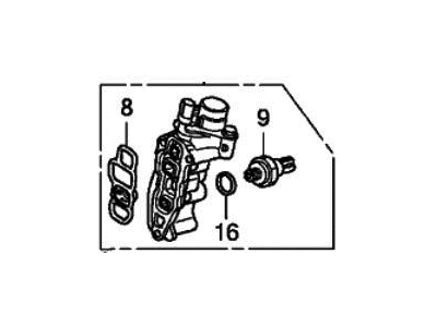 Honda 15810-R6A-003 Valve Assembly, Spool