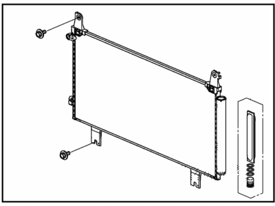 2021 Honda CR-V Hybrid A/C Condenser - 80100-TMA-H01