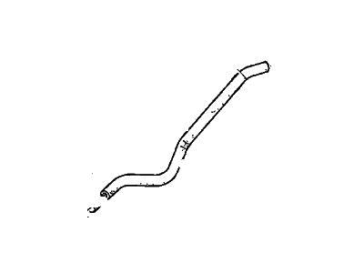 Honda 19508-RAA-A00 Hose, Throttle Body Inlet