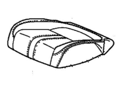 Honda 81131-TEG-A32ZA Cover, Right Front Seat Cushion Trim (Cashmere Ivory)