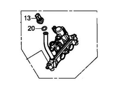 Honda 15810-5J6-A01