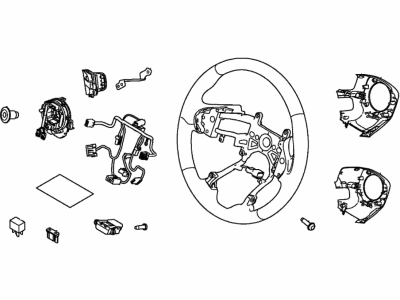 Honda Pilot Steering Wheel - 08U97-TG7-112