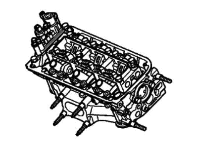 2017 Honda Ridgeline Cylinder Head - 10004-RLV-A00