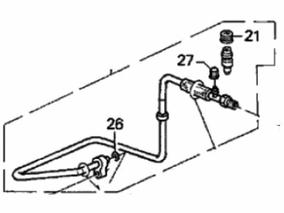 1995 Honda Prelude A/C Hose - 80325-SS0-H01