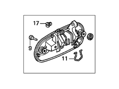 Honda 72180-S00-004