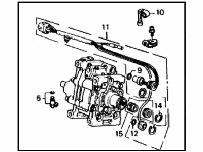 1989 Honda Prelude A/C Compressor - 38810-PK1-024