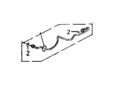 1991 Honda Prelude A/C Hose - 80341-SF1-A13