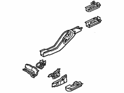 Honda 65660-SR4-A02ZZ Frame, L. RR.