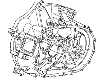 2005 Honda Civic Bellhousing - 21000-PPT-315