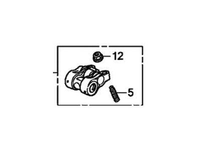 2017 Honda Civic Rocker Arm - 14620-RPY-G00