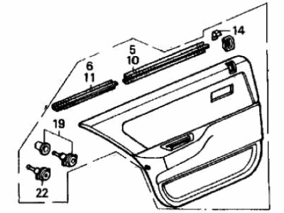 Honda 83750-SH4-A21ZB