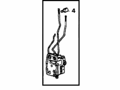 1984 Honda Civic Door Lock Actuator - 75450-SB6-662