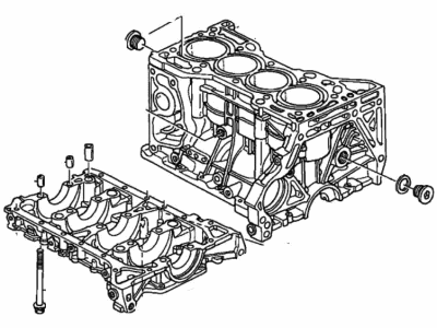 Honda 11000-RRB-810 Block Assy., Cylinder (DOT)