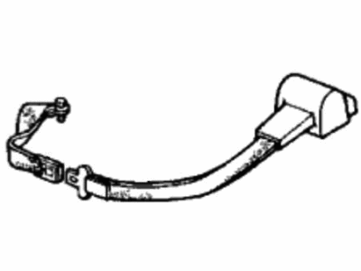 1987 Honda Civic Seat Belt - 786A1-SB3-A03ZB