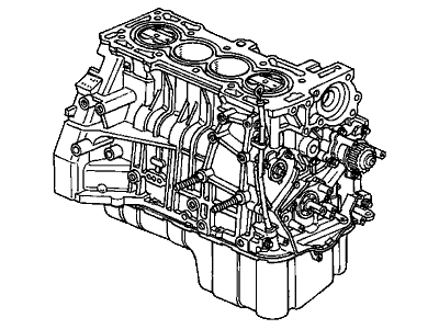 Honda Prelude Engine Block - 10002-P5M-A20