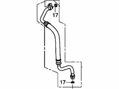 Honda 80312-TRT-003 Hose Complete, Suction