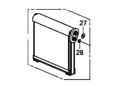 2014 Honda Fit EV Evaporator - 80211-TX9-003