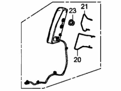 2013 Honda Fit EV Air Bag - 78050-TX9-A01