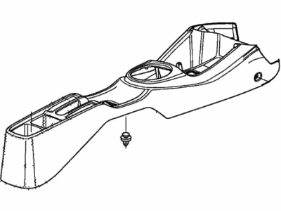 2013 Honda Fit EV Consoles - 83400-TX9-A01ZA