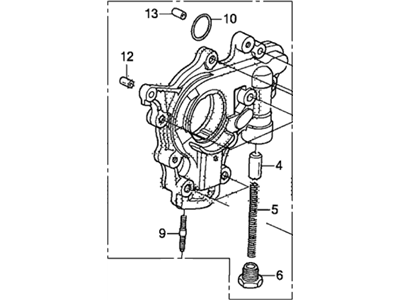 Honda CR-Z Oil Pump - 15100-RB0-003
