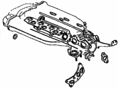 1998 Honda Accord Cylinder Head Gasket - 06120-P8A-A10