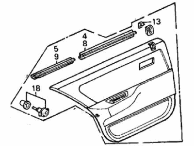 Honda 83750-SH5-A00ZB