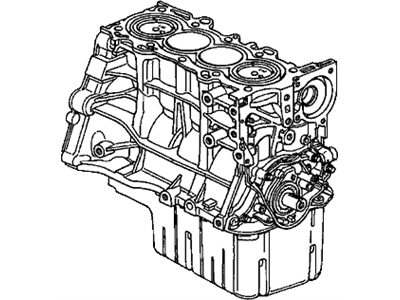 2004 Honda Civic Engine - 10002-PMP-A01