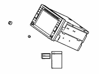 Honda 39540-TR0-A51RM Unit Assy Navigation (Avn)