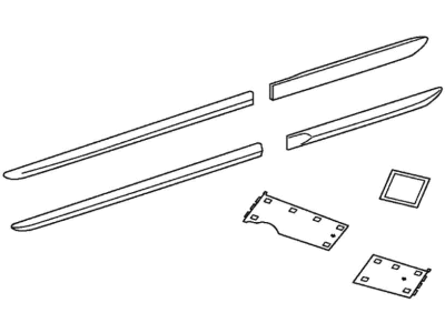 2014 Honda CR-V Door Moldings - 08P05-T0A-131