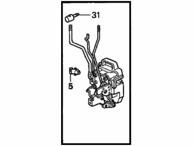 1991 Honda Accord Door Lock Actuator - 72110-SM4-A02