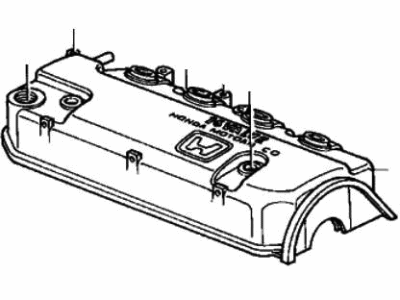 Honda CRX Valve Cover - 12310-PM8-A00