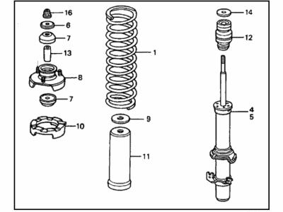 Honda 51601-SM1-A52